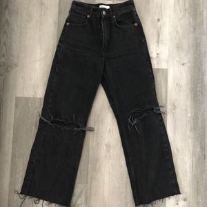 Zara wide leg jeans